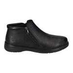 Valleverde Stivaletto Uomo in Pelle Nera con Doppia Zip