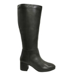 Janet&Janet Stivale Donna Nero in Pelle con Tacco Largo Alto 55mm