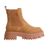 Buffalo Aspen Chelsea Warm Stivaletto Donna Cognac con Elastico