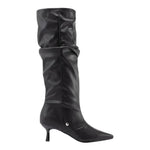 Cult Stivale Donna Nero in Ecopelle con Tacco Sottile Alto 50mm