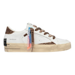 Crime London Sneakers Donna Bianco Bronzo SKATE Almond Drizzle