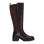 Refresh Stivale Donna in Camoscio e Ecopelle Marrone con Tacco Alto 60mm