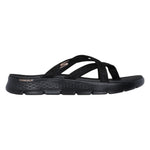 Skechers Infradito Donna Nero Go Walk Flex Sandal - Ssselena