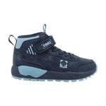 Primigi Sneakers Alta Bambino Blu con Dettagli Celesti e Strappo