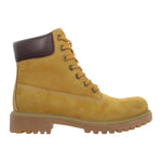 Lumberjack Polacchino Uomo Ocra in Nabuck e Pelle