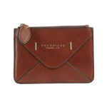 The Bridge Portacarte Unisex in Pelle Cuoio
