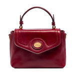 The Bridge Borsa a a Mano Donna Linea Story in Pelle Barolo con Tracolla