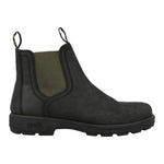 Jeep Beatles Uomo in Pelle Nera con Elastico Verde