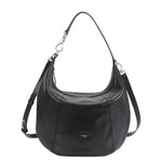 Nannini Firenze Borsa a Spalla Donna Celebrity in Pelle Nera con Tracolla
