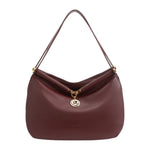 Nannini Firenze Borsa a Spalla Donna Nicole in Pelle Bordeaux