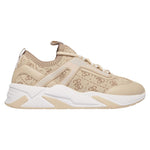 Guess Sneakers Donna Beige Multi in Tessuto