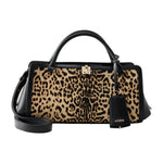 Guess Borsa a Mano Donna in Ecopelle Leopardata con Tracolla
