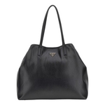Guess Shopper Donna Nera Victtoria Pochette Interna