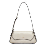 Guess Borsa a Spalla Donna Xena in Ecopelle Tortora Chiaro