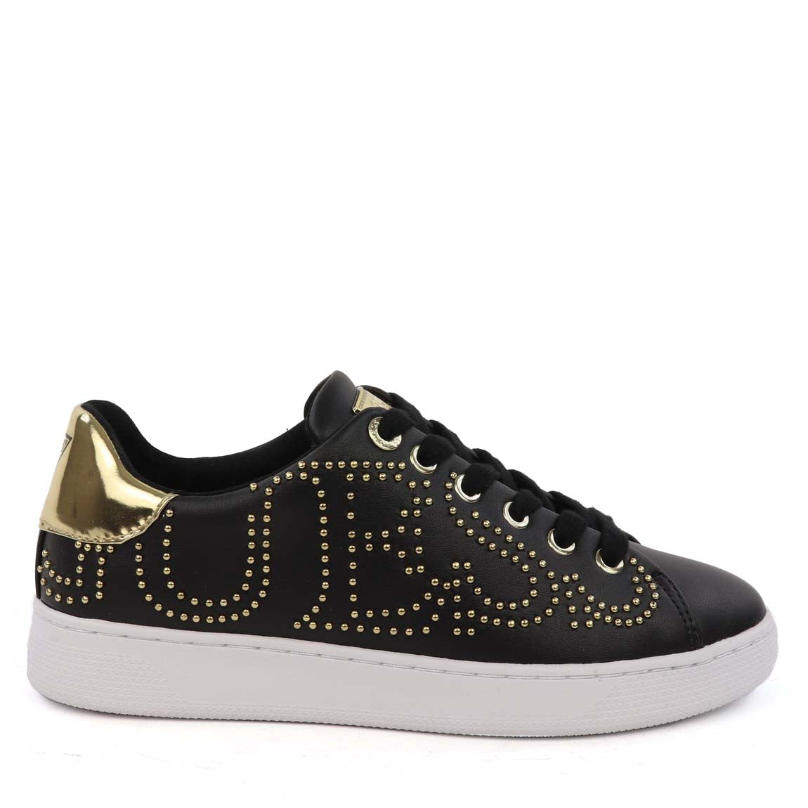 Guess Sneakers Nera con Micro Borchie