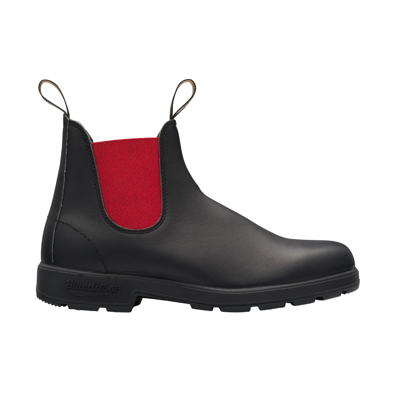 Blundstone Beatles Nero Rosso da Uomo in Pelle