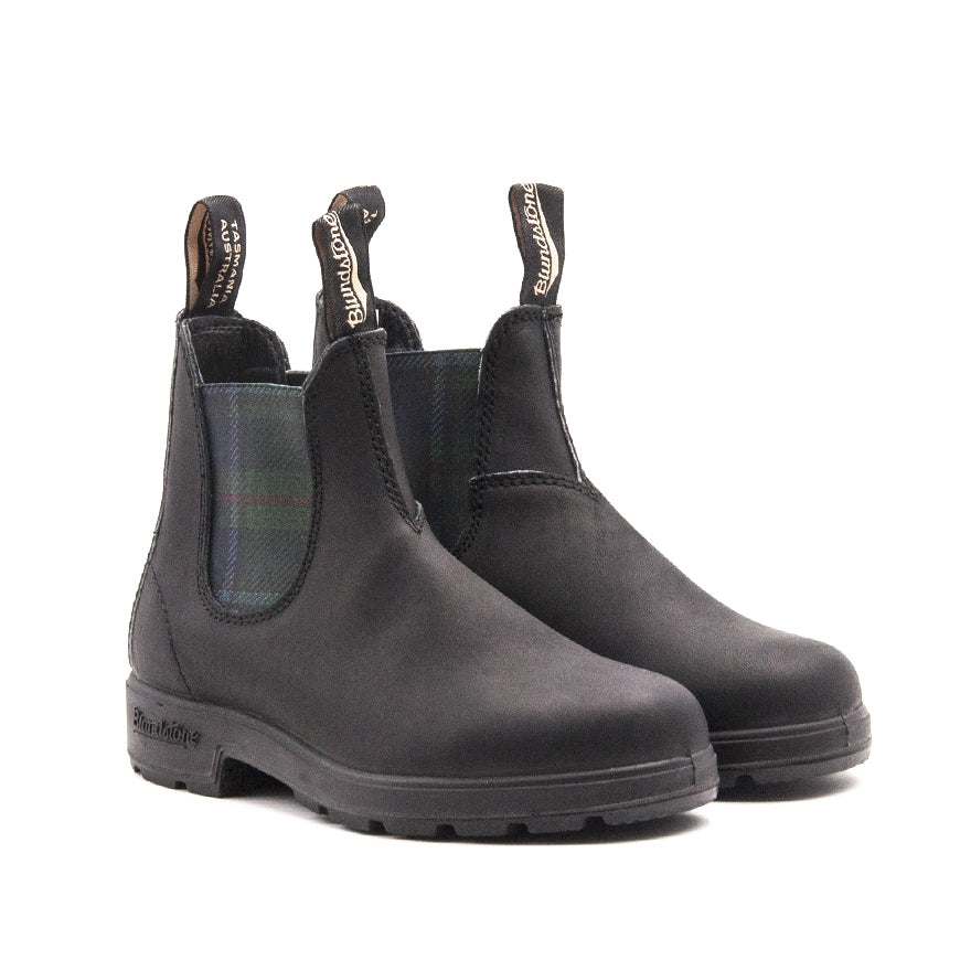 Blundstone beatles Side Boot Black Tartan