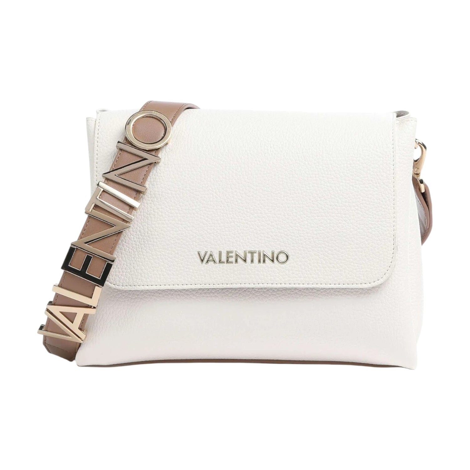 Mario Valentino Tracolla Alexia Bianco Cuoio da Donna