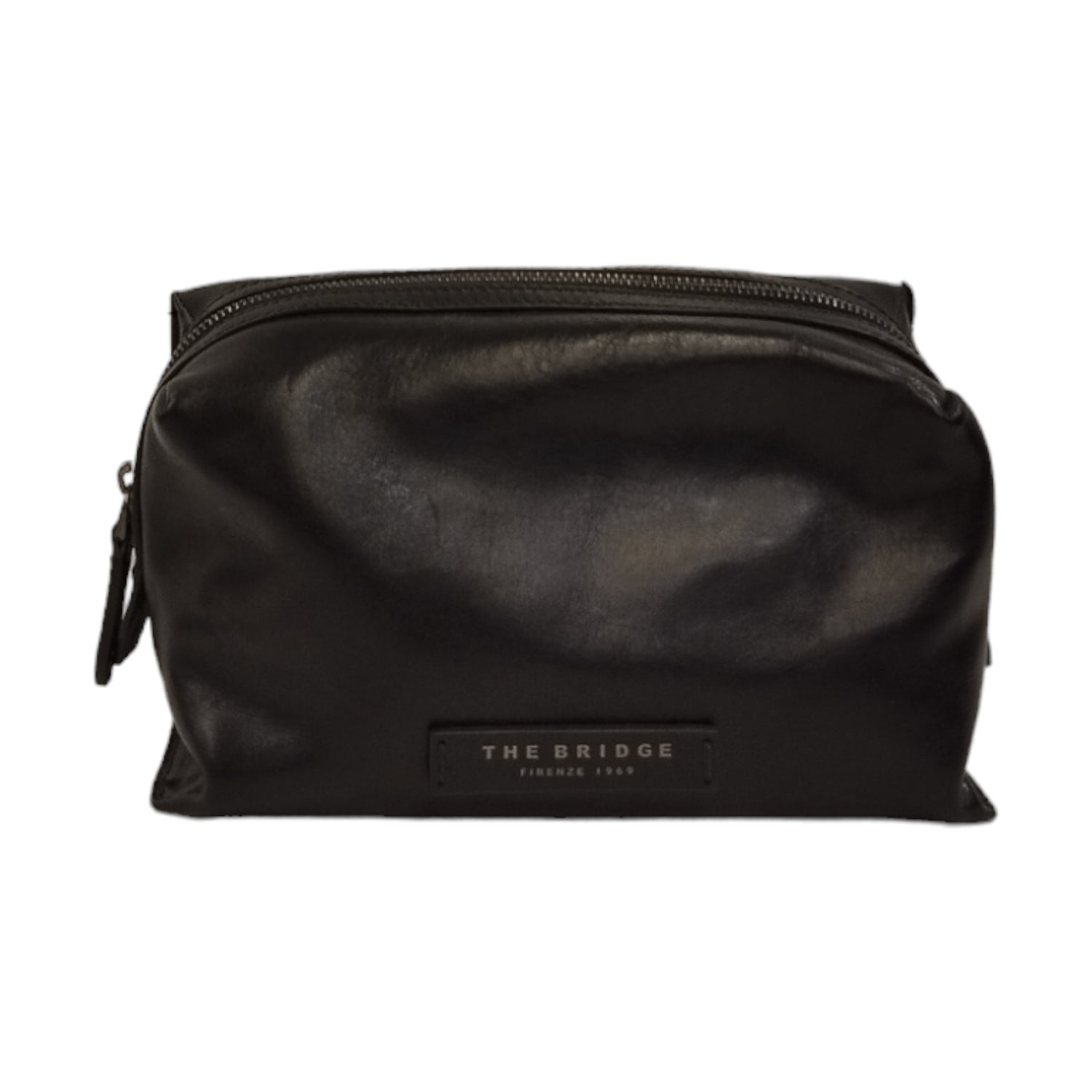 The Bridge Beauty Case Nero da Uomo in Pelle