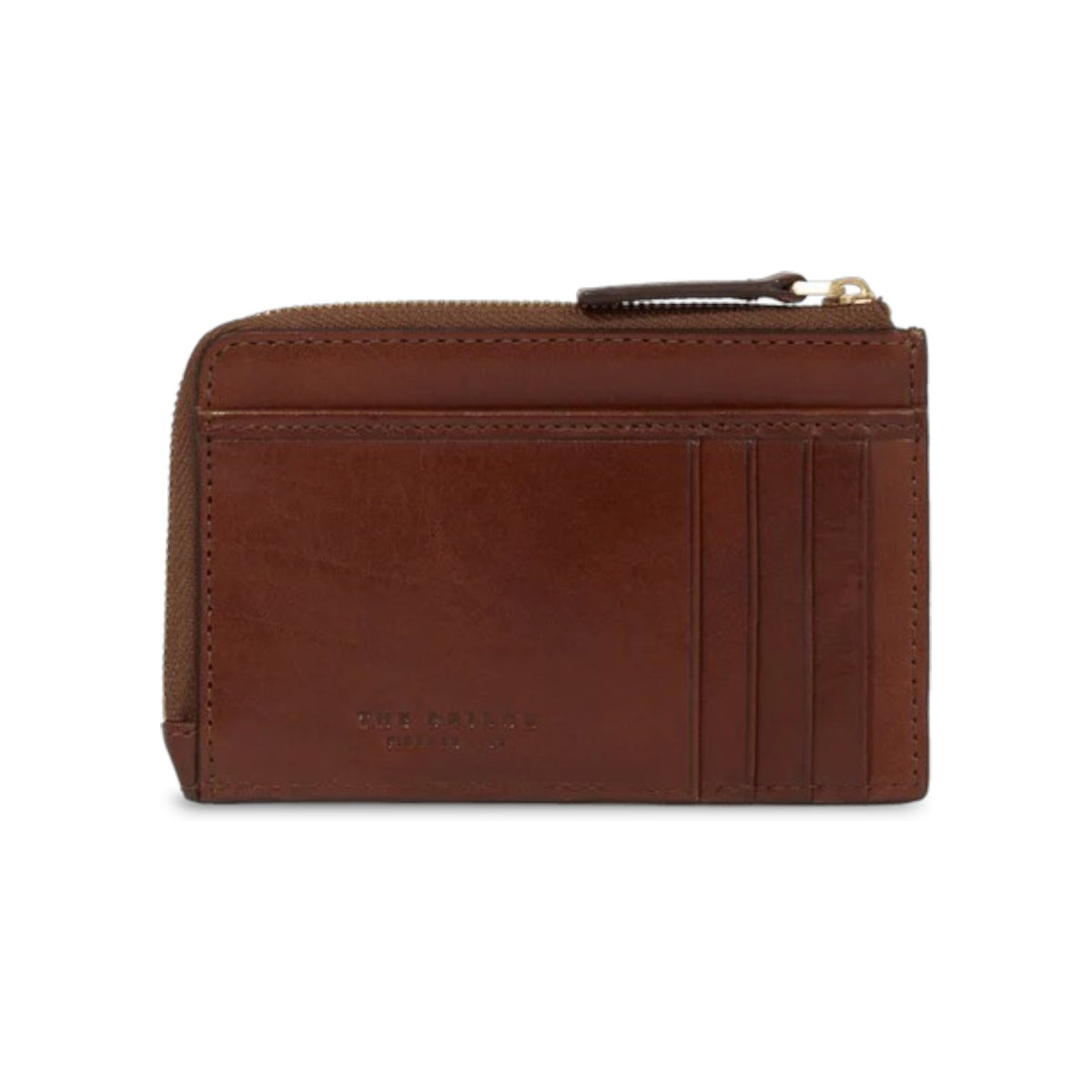 The Bridge Portacarte Unisex Linea Story in Pelle Cuoio