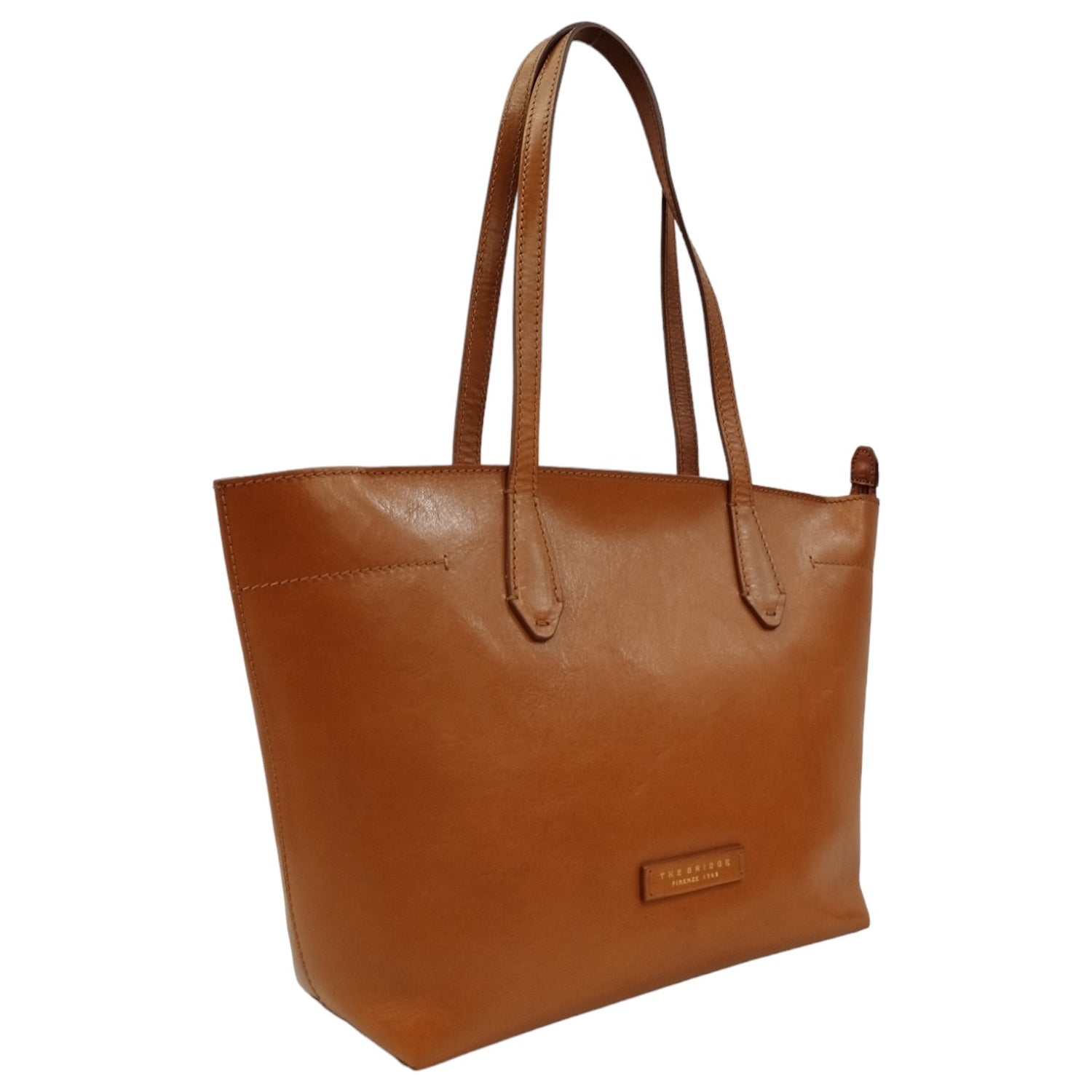 The Bridge Borsa a Spalla linea Guelfa Cognac da Donna