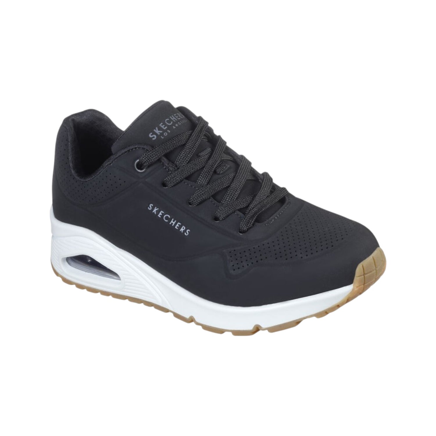 Skechers Sneakers Nero Bianco Uno-Stand on Air da Donna