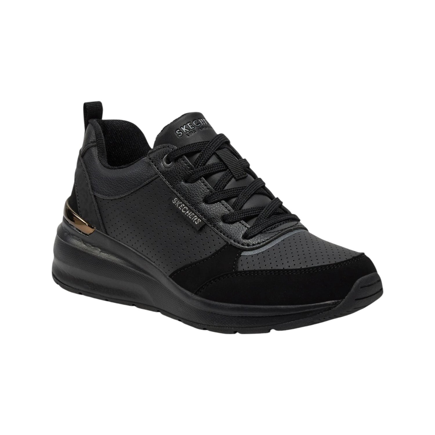 Skechers Sneakers Nera Billion-Subtle Spots da Donna