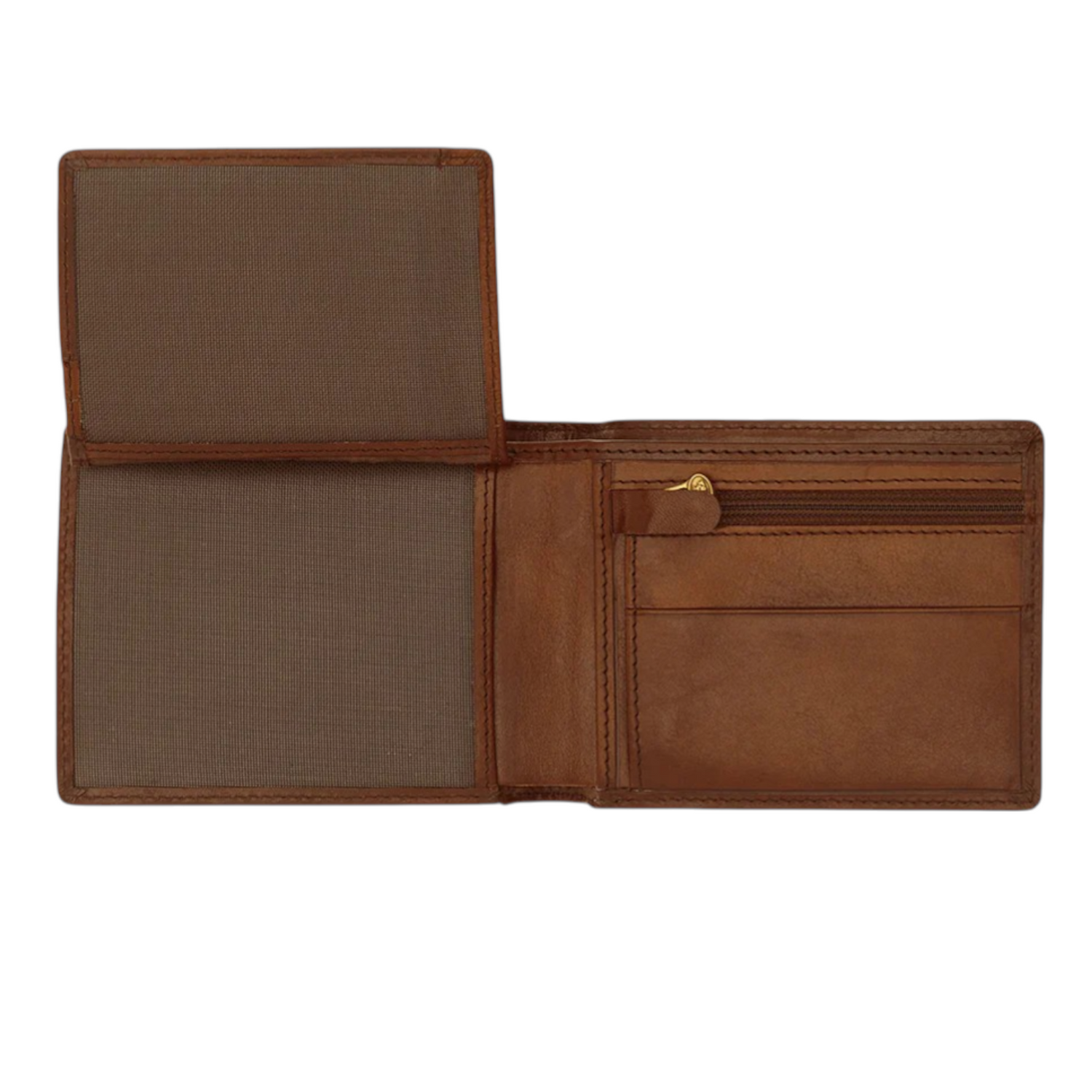 The Bridge Portafoglio Uomo in Pelle Cuoio con Zip