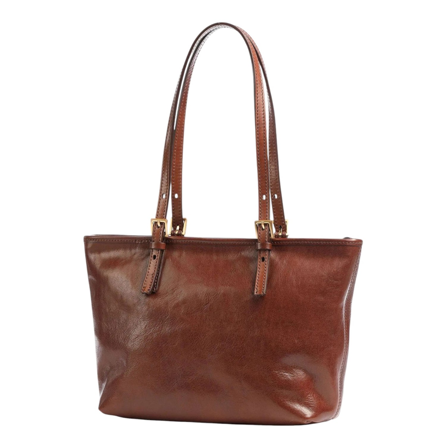 The Bridge Shopper Cuoio Linea Story da Donna