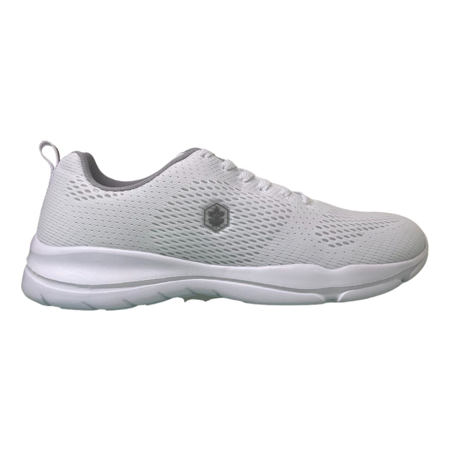 Lumberjack Sneakers Uomo in Tessuto Bianca con Memory Foam