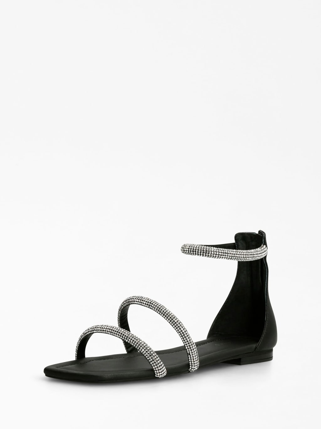 Guess Sandalo basso nero con strass 36-39