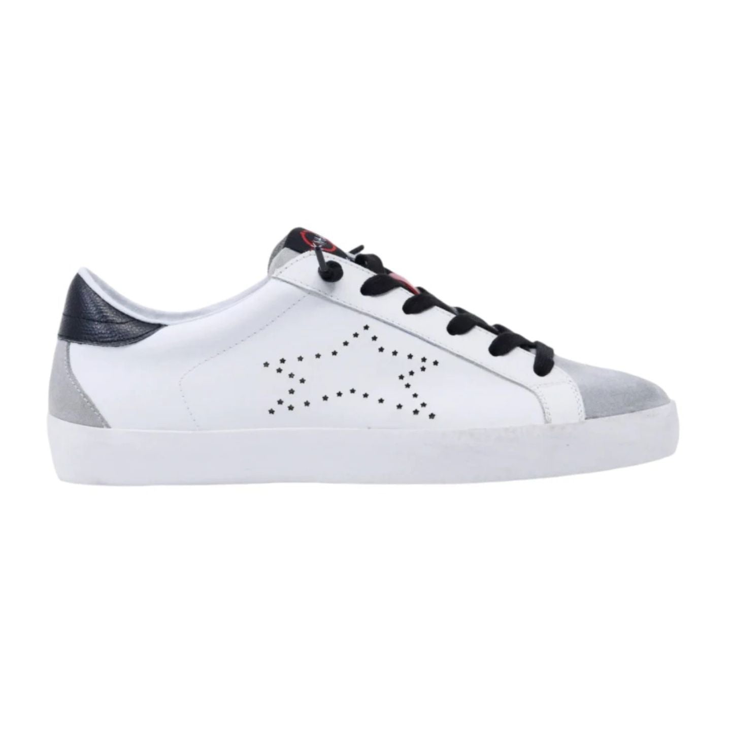 Okinawa sneakers uomo Low 1806 in pelle bianca