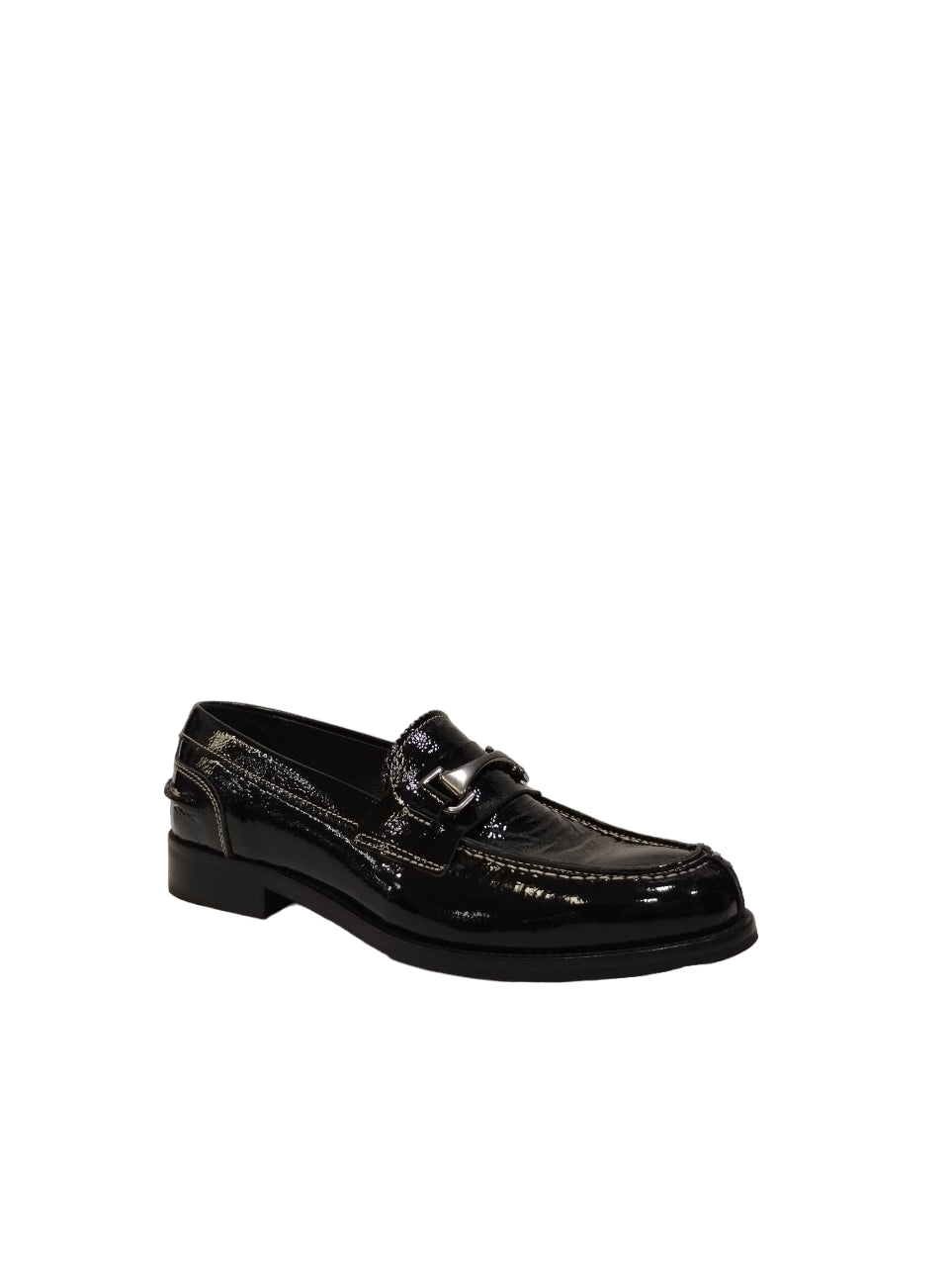 Exton Mocassino Donna in Vernice Nero