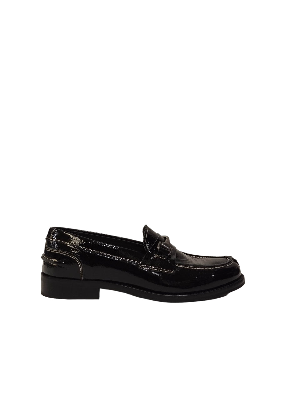 Exton Mocassino Donna in Vernice Nero