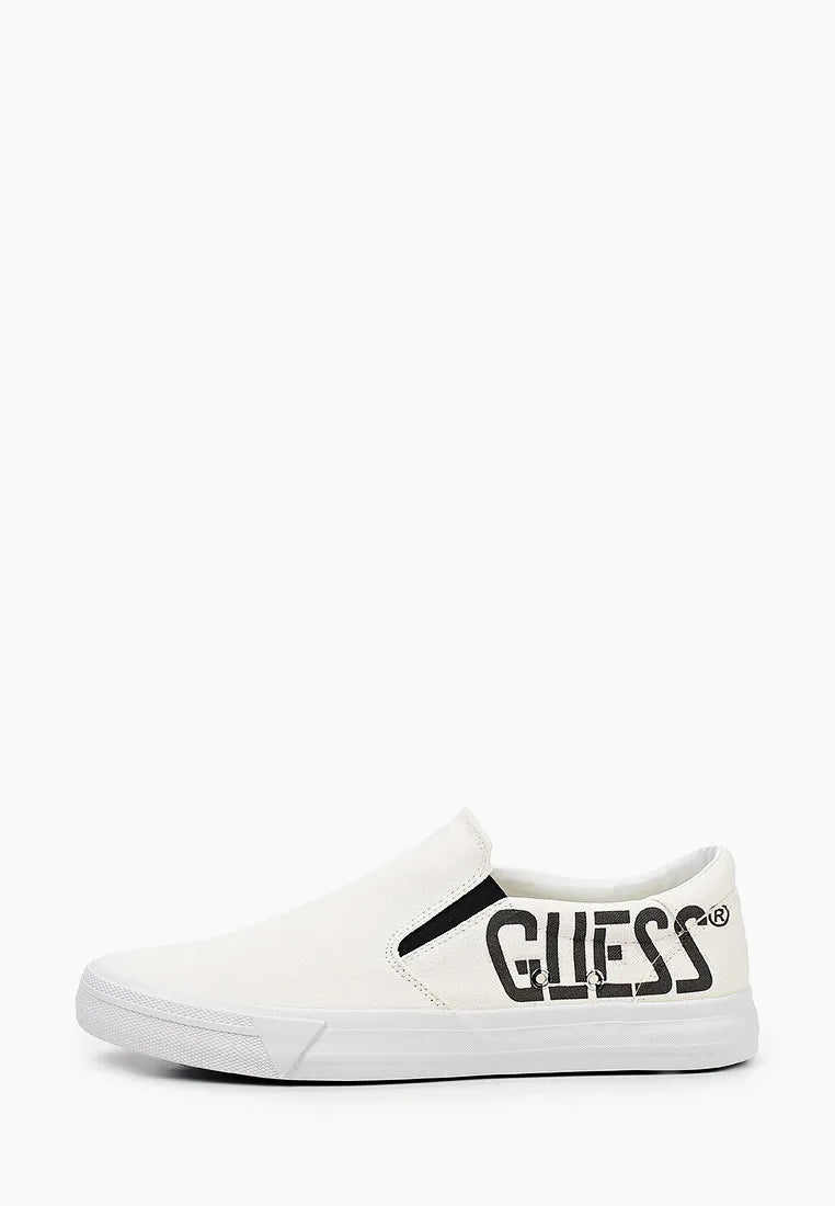 Guess slip-on in tessuto con logo laterale