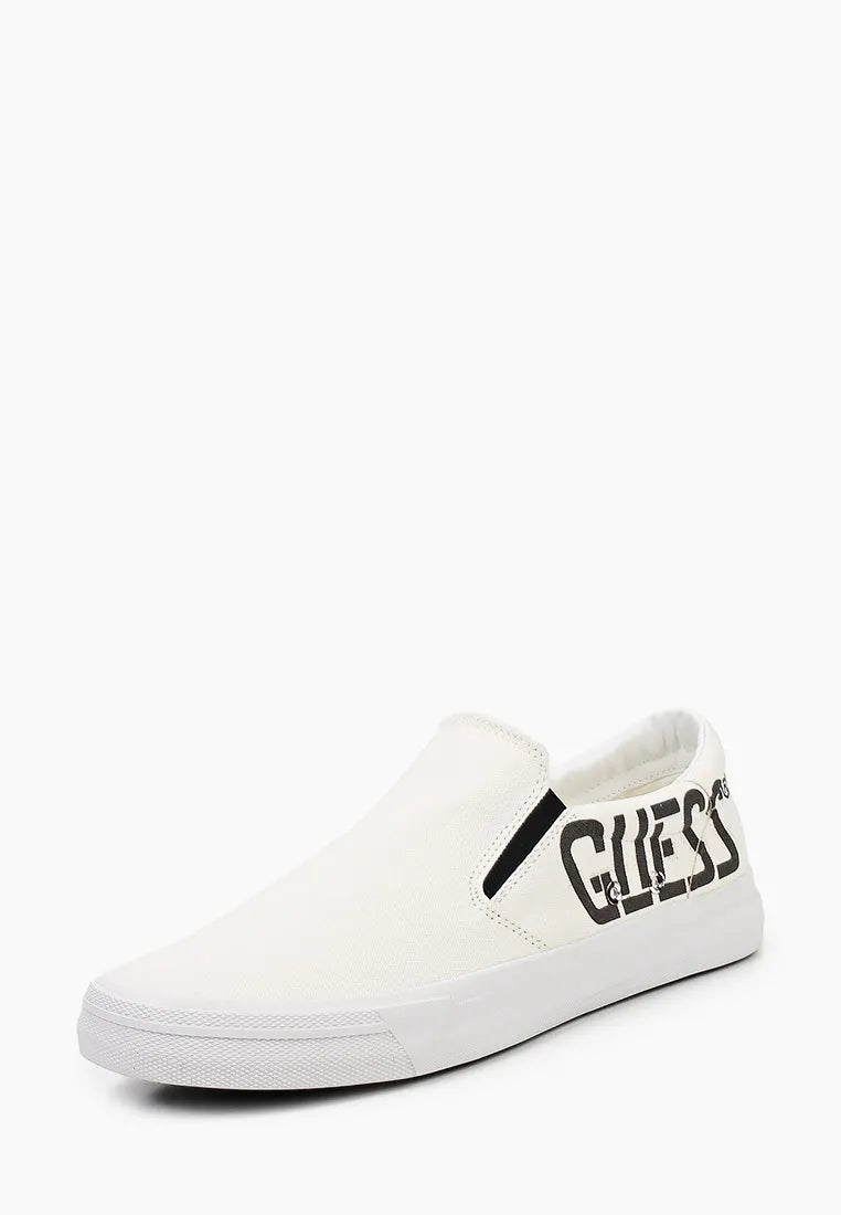 Guess slip-on in tessuto con logo laterale