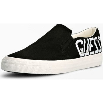 Guess slip-on in tessuto con logo laterale nero