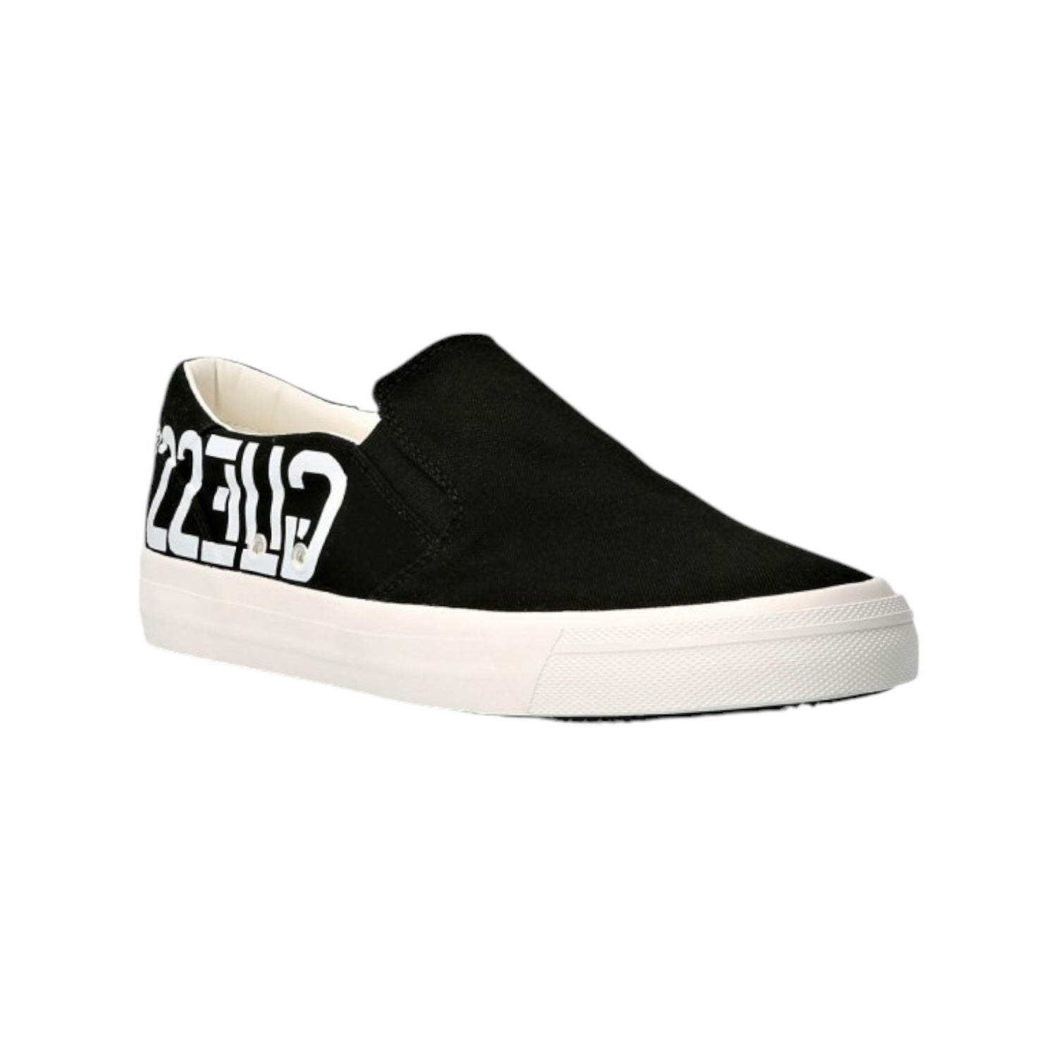 Guess slip-on in tessuto con logo laterale nero