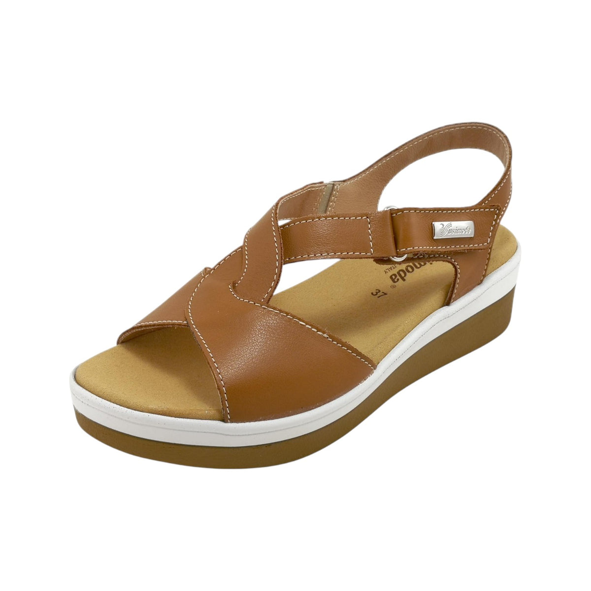Susimoda Sandalo Cuoio con Strappo da Donna