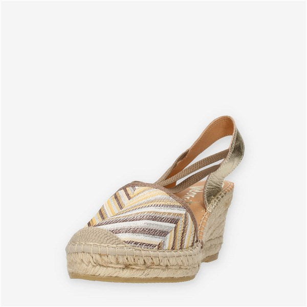 Vidorreta Espadrillas fantasia multicolore Beige Oro