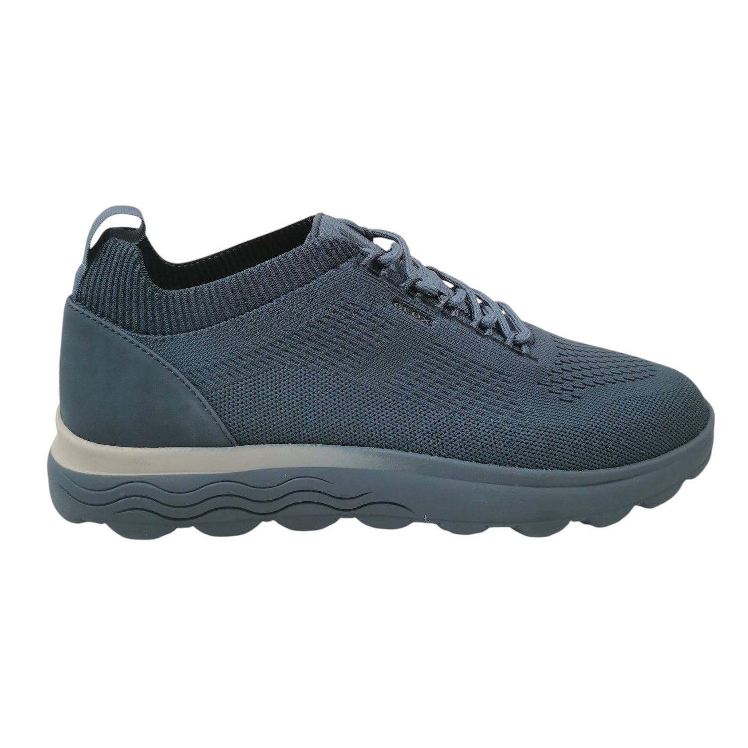 Geox Sneakers Uomo Avio Scuro Spherica in Tessuto