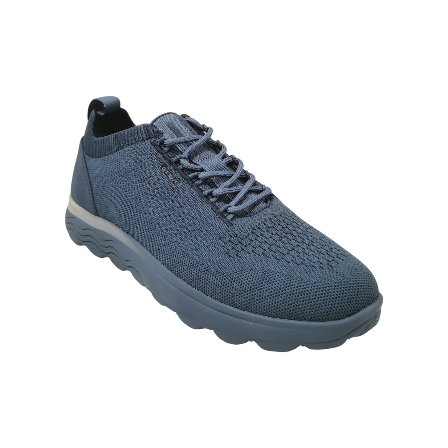 Geox Sneakers Uomo Avio Scuro Spherica in Tessuto