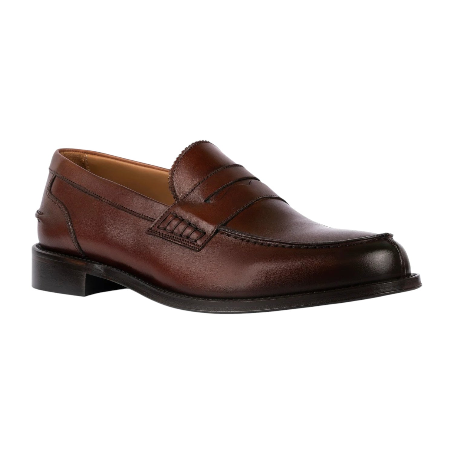 Exton College Uomo in Pelle Legno