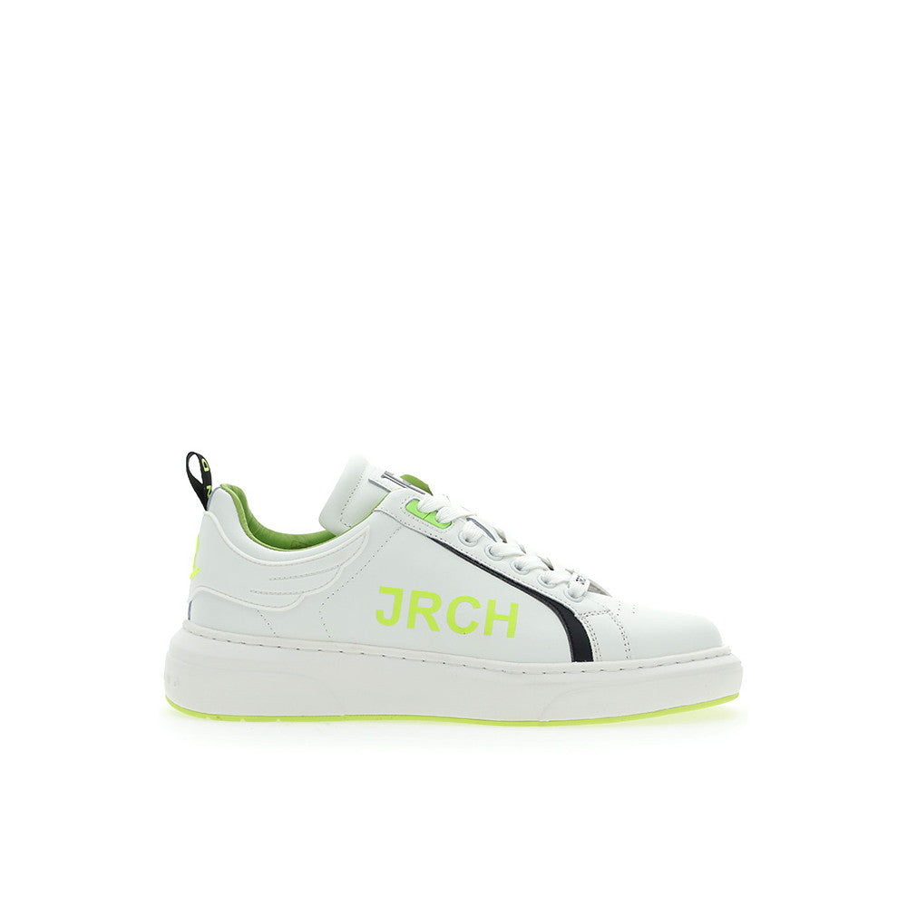 John Richmond Sneakers uomo bianco in pelle