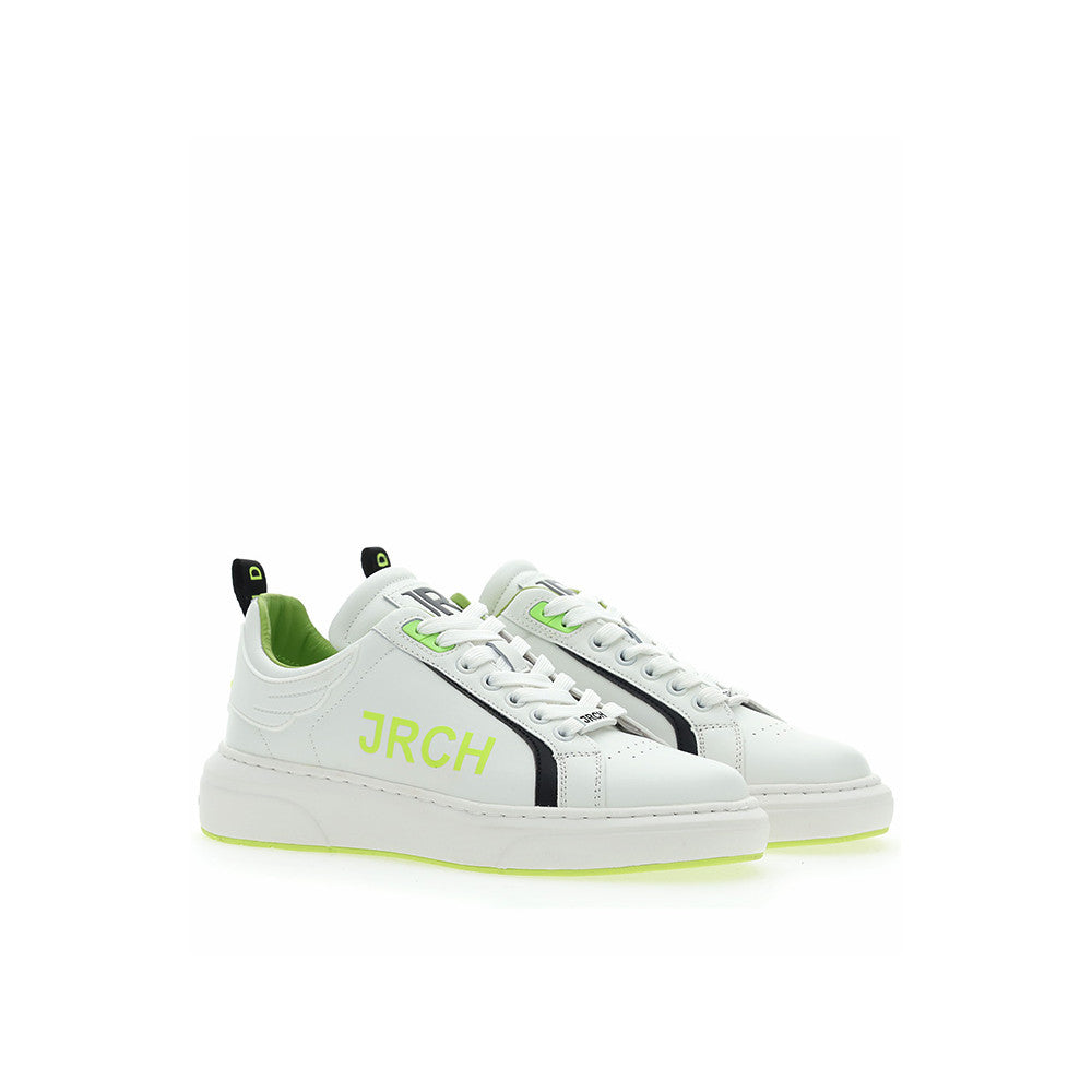 John Richmond Sneakers uomo bianco in pelle