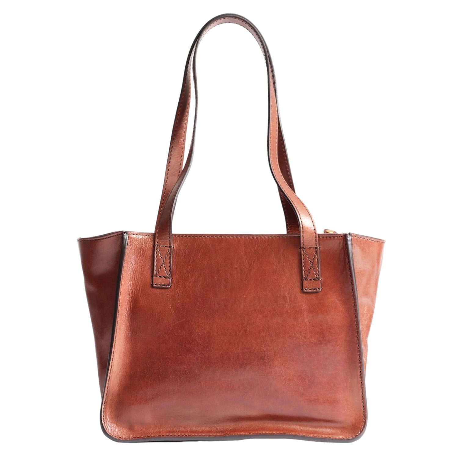 The Bridge Shopping Bag Cuoio Linea Biba