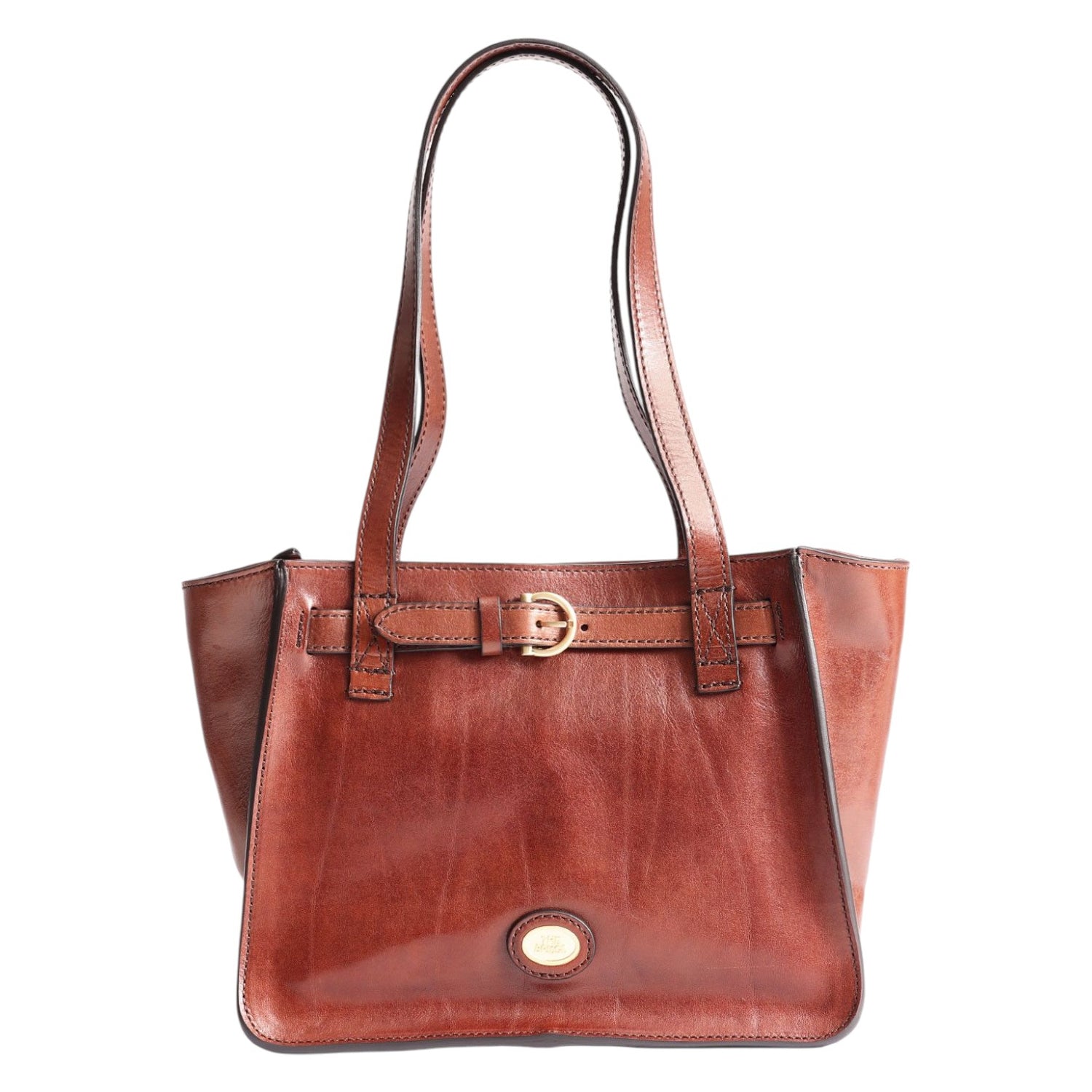 The Bridge Shopping Bag Cuoio Linea Biba