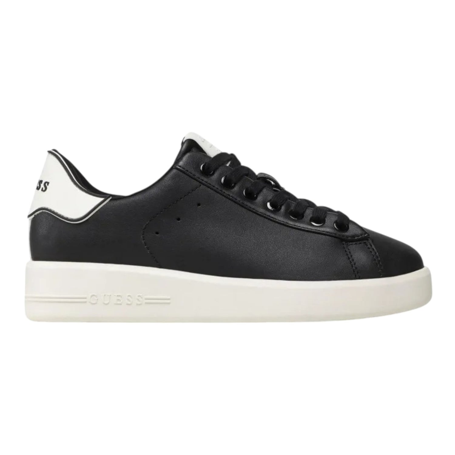 Guess Sneakers nera con dettaglio a contrasto sul tallone