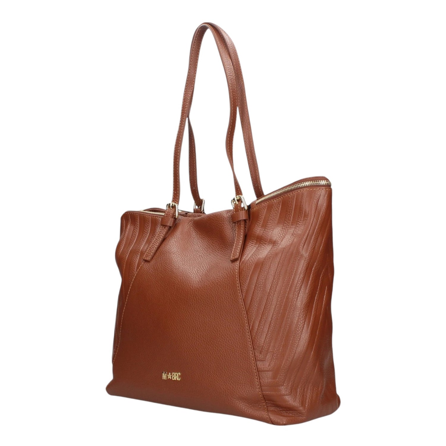 M Brc Borsa megastar in pelle cuoio