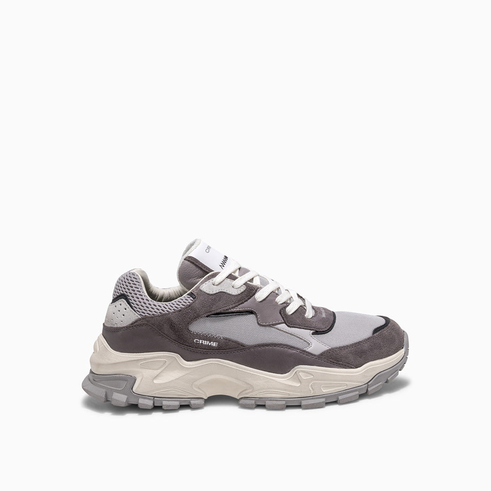 Crime London Sneakers Sprint Runner grigio- 44